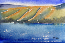 Warm Hills, Warm Water, KendraArt