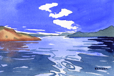 Water Like Glass, KendraArt